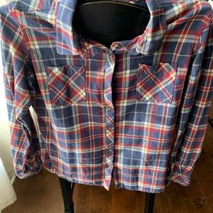 Naturals Reflections Plaid Button Shirt